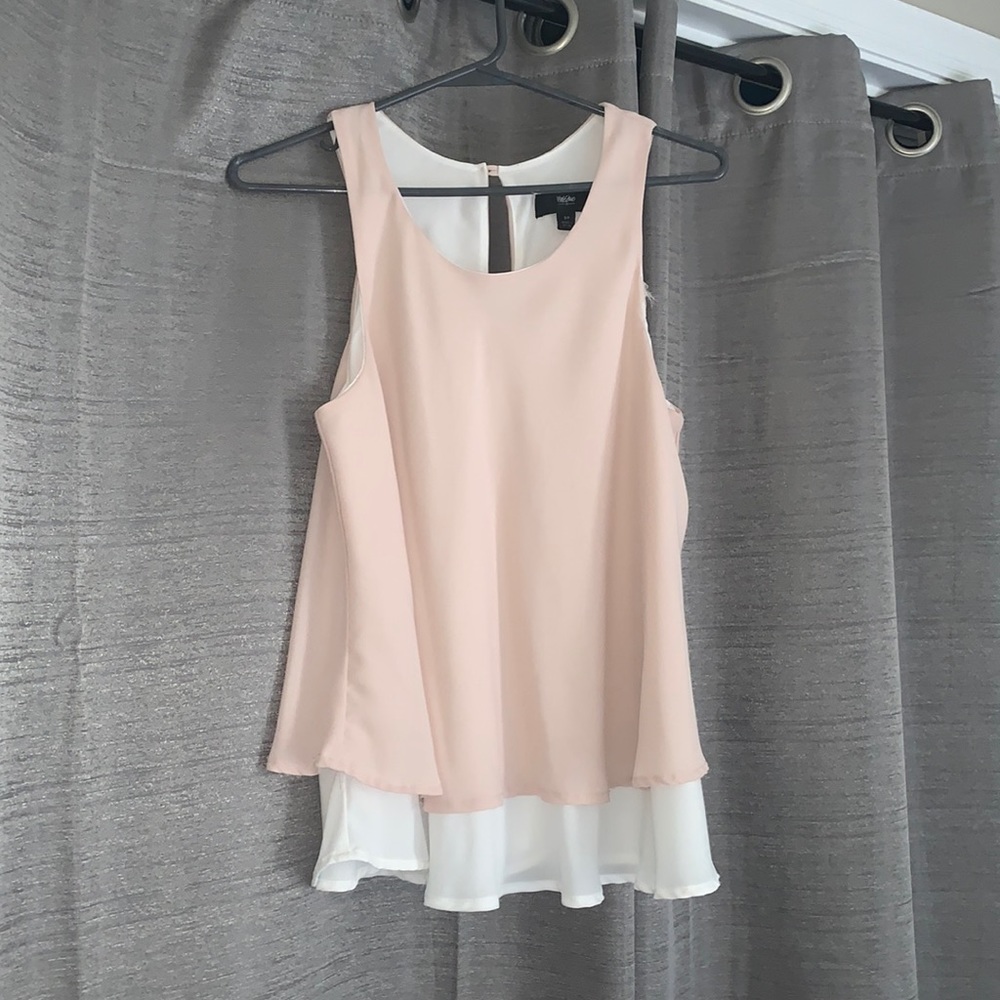Mossimo tank top cream small